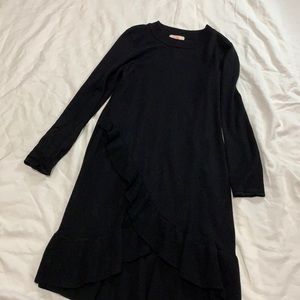 GB girls black sweater dress.